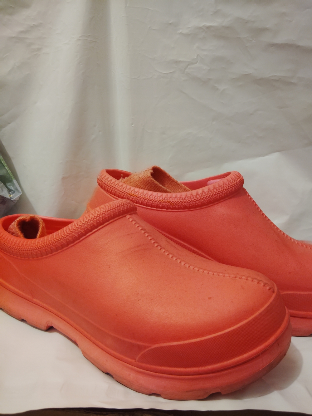 UGG Men's Slip-On Loafers in Coral Orange